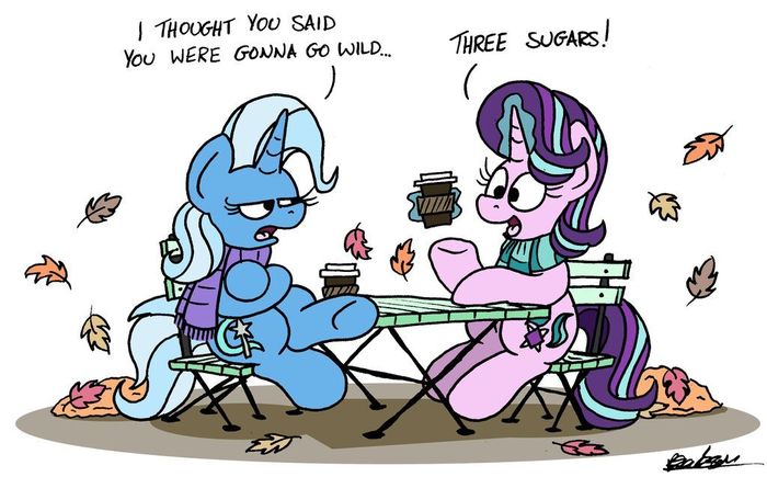     My Little Pony, Ponyart, Starlight Glimmer, Trixie, Bobthedalek
