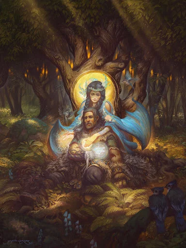 Beren and Luthien - My, Beren and Luthien, Tolkien, The silmarillion