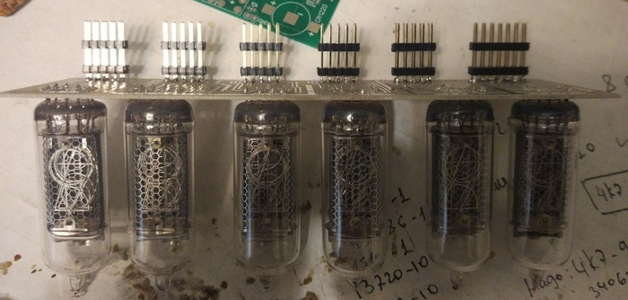Часы на лампах ИН-14. Статическая индикация Nixie clock, Своими руками, Самоделки, Часы, Ламповые часы, Электроника, Длиннопост