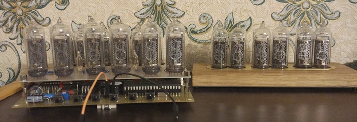 Часы на лампах ИН-14. Статическая индикация Nixie clock, Своими руками, Самоделки, Часы, Ламповые часы, Электроника, Длиннопост