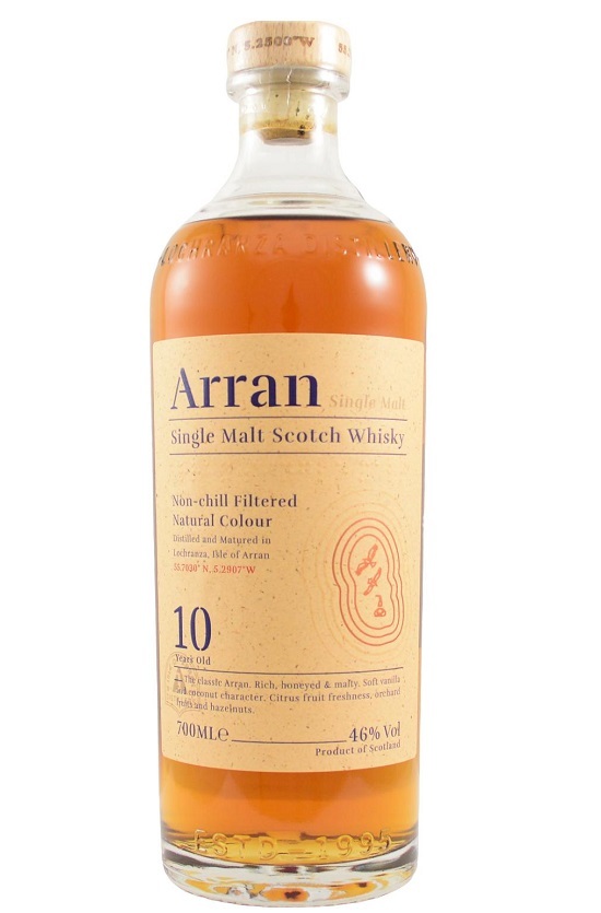 .  1 - Arran 10y.o. Single Malt Scotch Whisky