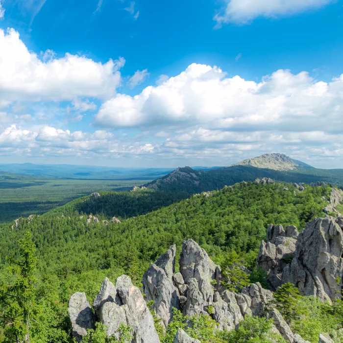 Responsive comb. Bolshoi Taganay Ridge. Chelyabinsk region. 2020 - My, Taganay, Taganay National Park, Response ridge