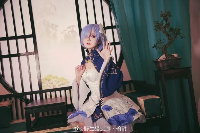 Ram & Rem cosplay Косплей, Ram, Rem, Re:Zero Kara, Аниме, Девушки, Длиннопост