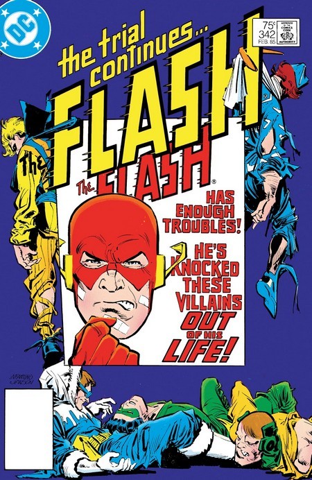 Let's dive into the comics: The Flash #334-343 - The Trial of the Scarlet Swift - - My, Superheroes, The flash, DC, Dc comics, Comics-Canon, Longpost