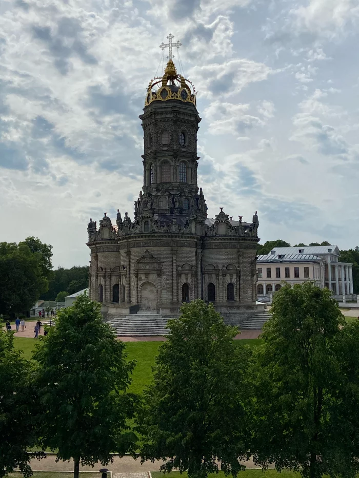 Incredibly beautiful Temple of the Sign in Dubrovitsy - My, Temple, Church, Podolsk, Dubrovitsy