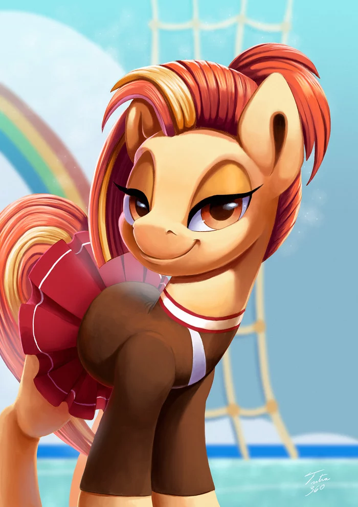 Nice cheerleader - My little pony, PonyArt, Shimmy Shake, Tsitra360