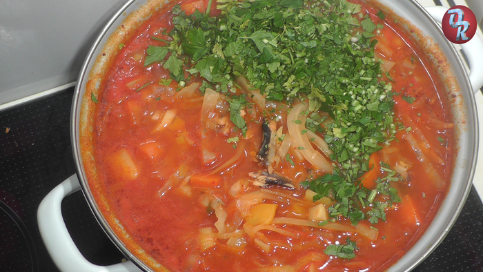 Постный борщ с килькой Еда, Борщ, Рецепт, Вкусно, Суп, Кулинария, Кухня, Рыба, Длиннопост