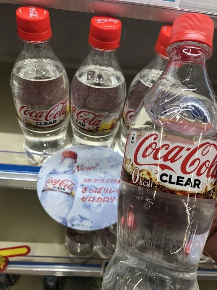 Coca-Cola without dye - Coca-Cola, Clear, Longpost