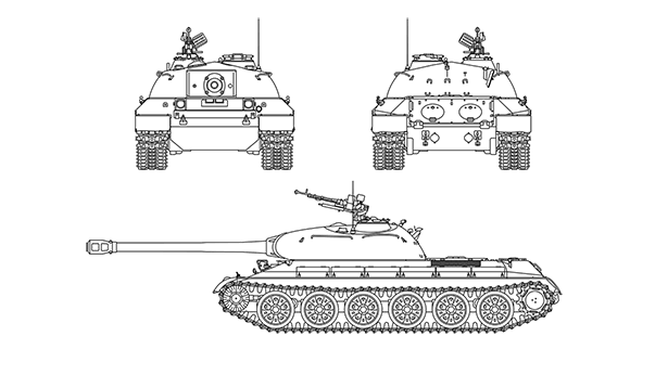 Рисунок прототипа китайского танка - Галерея - insidergroup.ru