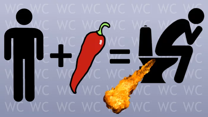 Why does your mouth burn first and then your fart after eating hot pepper? - My, Hot peppers, KFC, Indignation