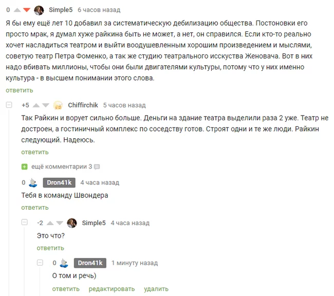 Reply to the post “Kirill Serebrennikov was found guilty in the case of theft of 129 million rubles” - Kirill Serebrennikov, Comments, dog's heart, Schwander, Reply to post, Michael Bulgakov