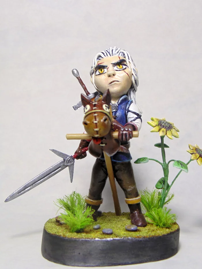 Vatt’ghern - My, Witcher, Figurines, Handmade, Polymer clay, Longpost, Needlework without process