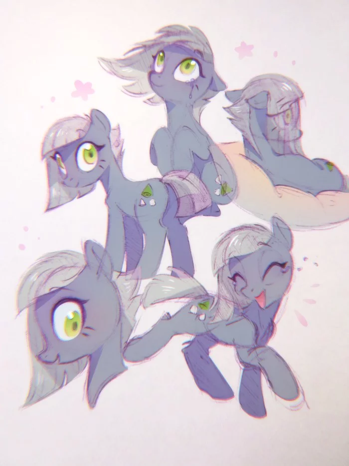 Wide selection of wicked - My little pony, PonyArt, Limestone Pie, Sketch