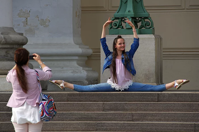 Volochkova mania - Leg-split, Girls, Ballerinas