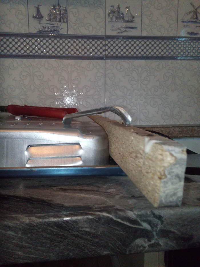 Problem installing the hob! - My, Hob, Problem, Longpost