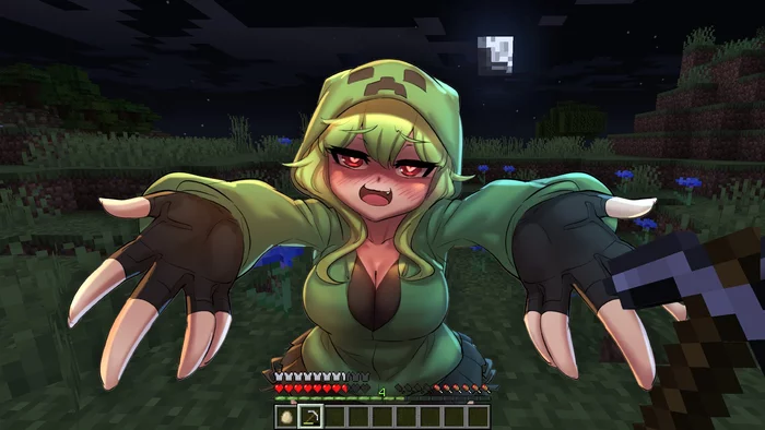 Maybe you could hug a Minecraft creeper? - Minecraft, Merryweather, Anime, Creeper