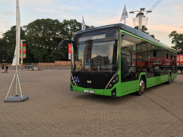 Electric bus BKM E321 - My, Electric bus, Transport, Public transport, Minsk, Republic of Belarus, Longpost