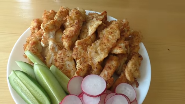 Tender chicken breast in a delicious batter - My, Recipe, Food, Cooking, Chicken fillet, Fillet, Batter, Other cuisine, Video, Longpost, Video recipe