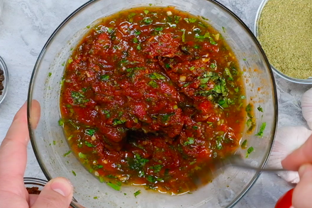 How to make Satsebeli sauce at home - My, Satsebeli, Sauce, Recipe, Video recipe, Food, Cooking, Dish, Video, Longpost