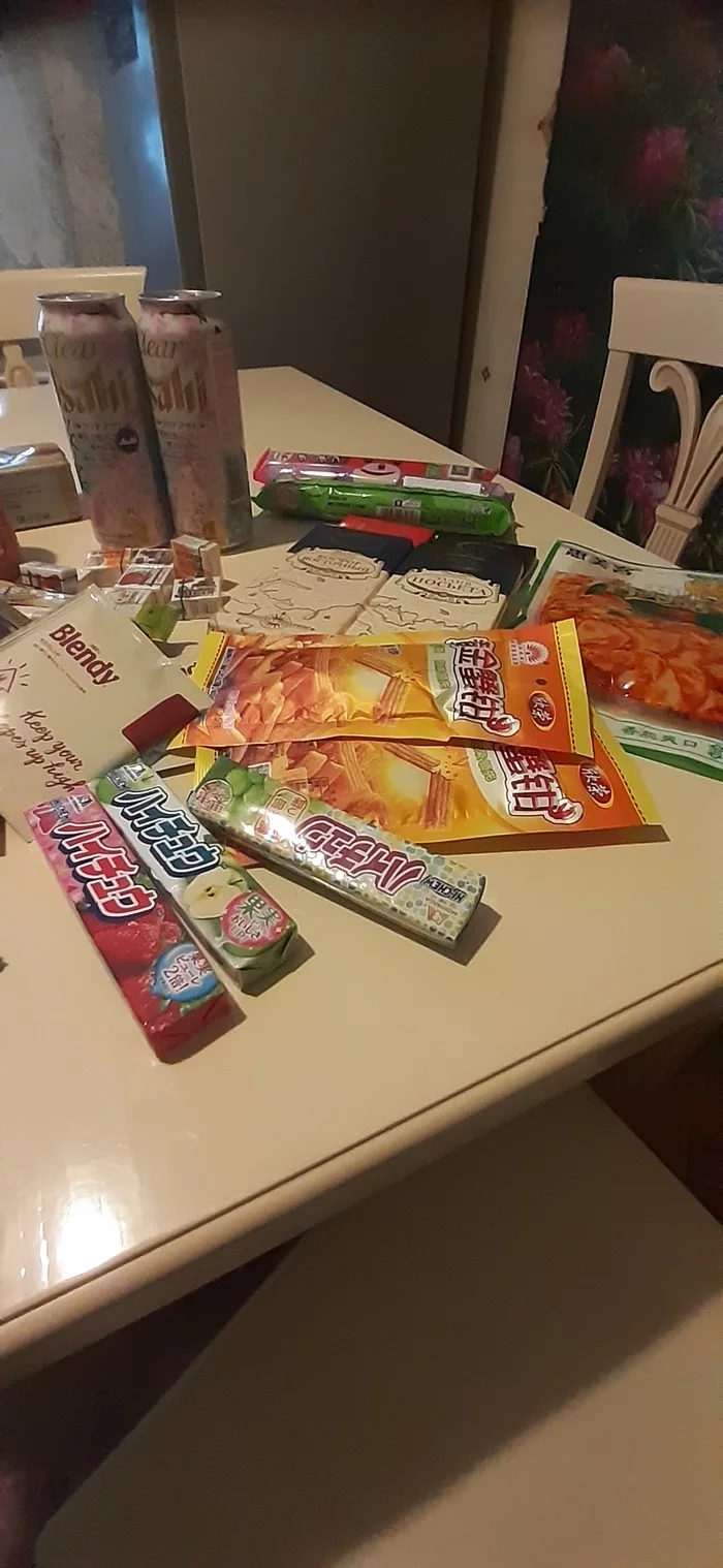 Посылка из Большого Камня - Моё, Обмен подарками, Посылка, Шоколад, Еда, Кот, Длиннопост, Отчет по обмену подарками