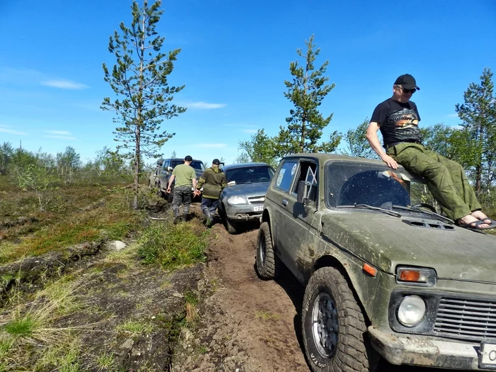 Let's get home! The swamping swamp... Part 2. Patriot Niva and Duster, PerekatiKolsky 4x4 Murmansk - My, Kola Peninsula, Auto, Adventures, Travels, 4x4, Jeep, Road, Murmansk, Video, Longpost