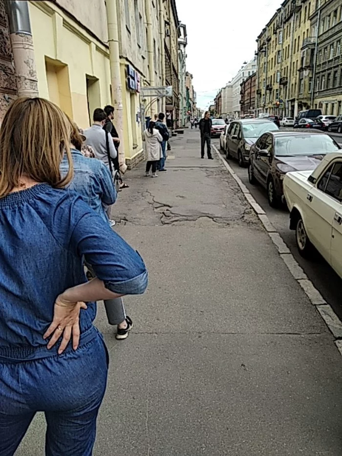 Russian Post 21st century - My, Post office, Borovaya, Package, Saint Petersburg, Queue, Evil grandmothers