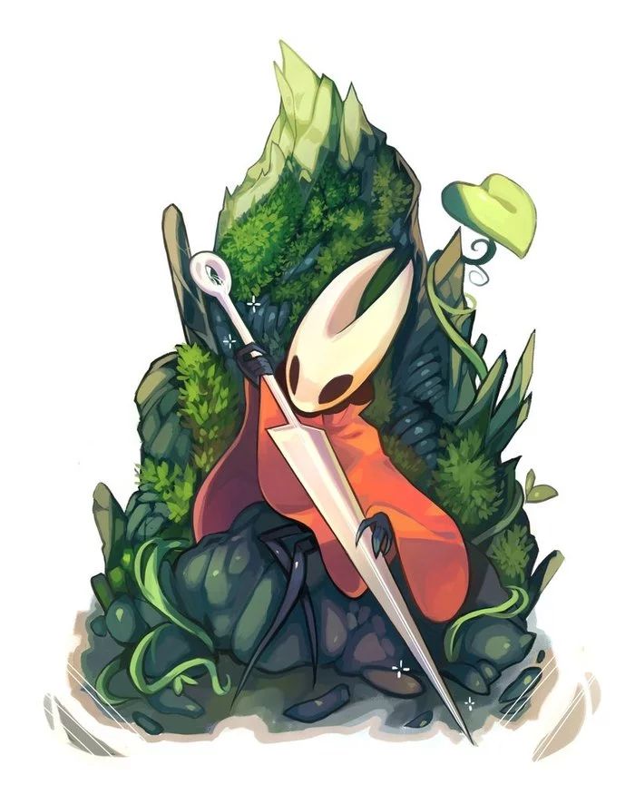 Шершень - Hollow Knight, Hornet, Арт