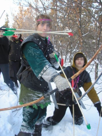 Roleplayers start. 2006 - My, Tolkienists, Roleplayers, Archers