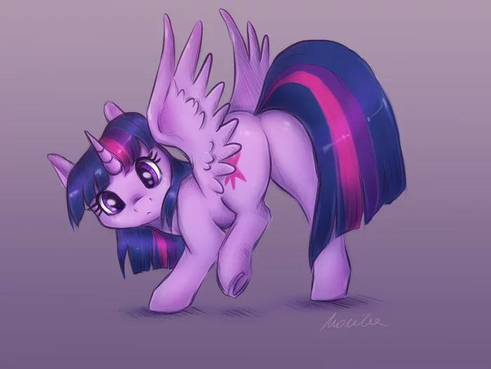 Aa? - My little pony, PonyArt, MLP Edge, Twilight sparkle, Buttersprinkle