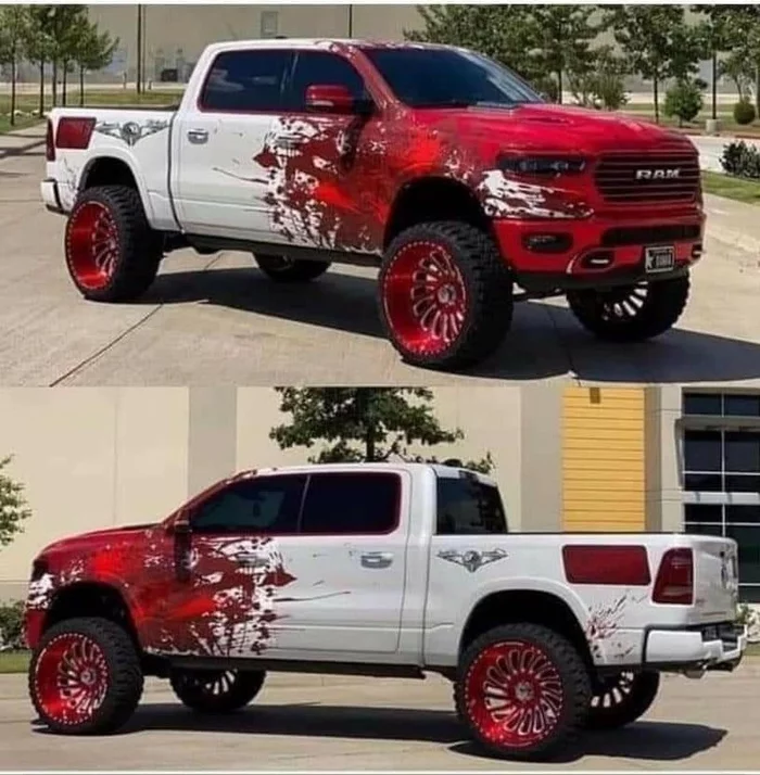 Dodge Ram. Anti-nigga edition - Американский автопром, США, Расизм, Авто