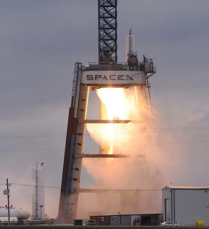 SpaceX upgrades its McGregor test site for $10 million - Spacex, Rocket engine, Polygon, Cosmonautics, Trial, Falcon 9, Space, Longpost