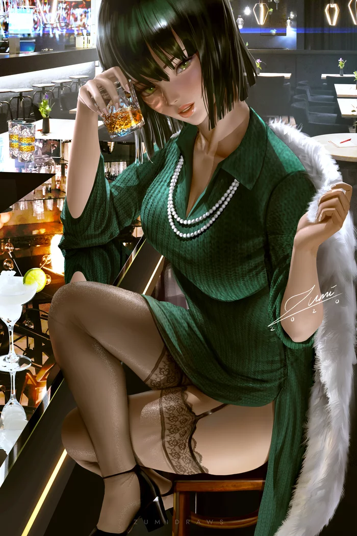 Fubuki - NSFW, Zumidraws, Art, Anime art, Anime, Onepunchman, Fubuki, Erotic, Longpost