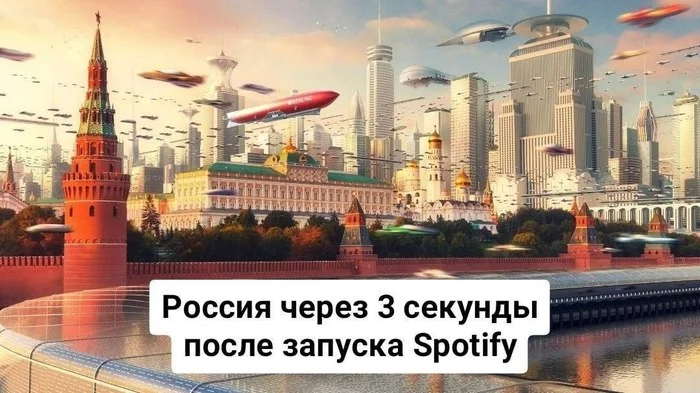 Спотифай в России - Spotify, Картинка с текстом