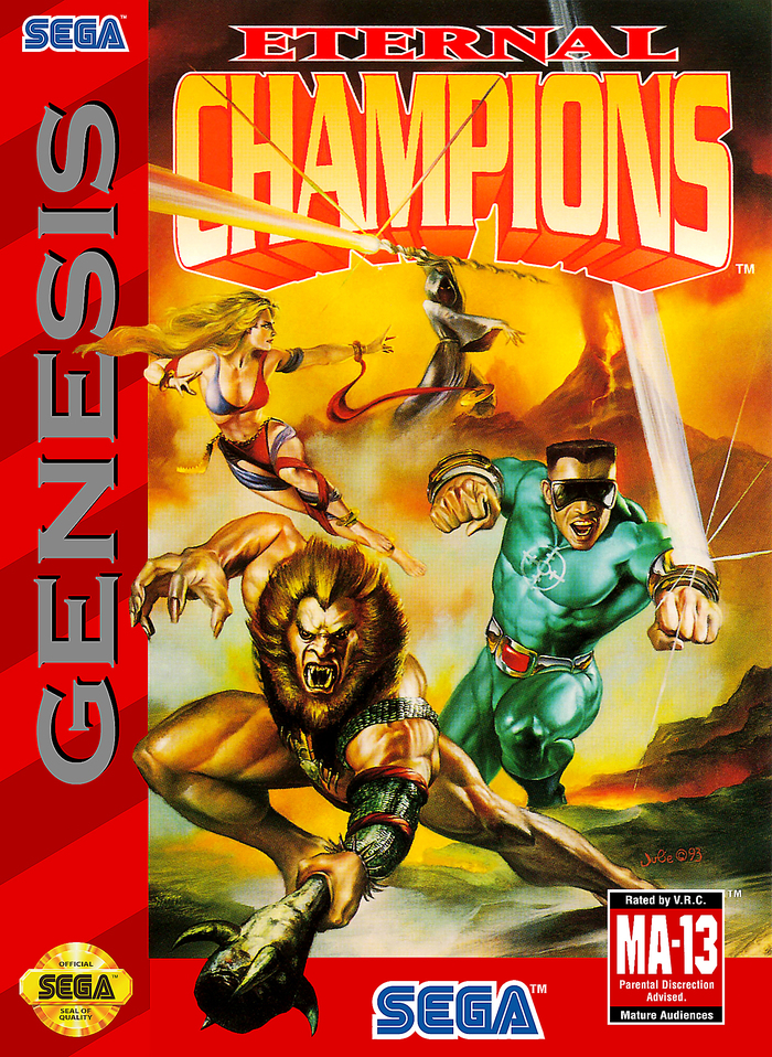     "Eternal Champions" 1993 . (SEGA) , Sega, Sega Mega Drive, 90-, -, , 