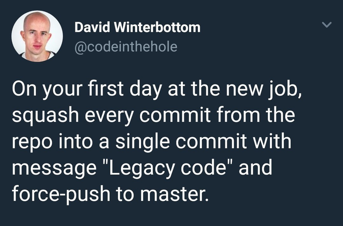    legacy , Git, IT, 