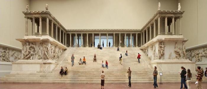 Treasures of the Pergamon Museum. Pergamon Altar - Antiquity, Altar, Temple, Museum, Interesting, Copy-paste, Longpost