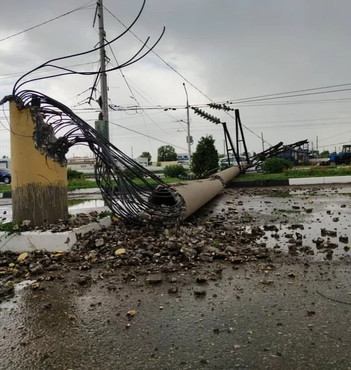 Hurricane in the Saratov region 07/14/2020 - Hurricane, Cataclysm, Longpost, Saratov region