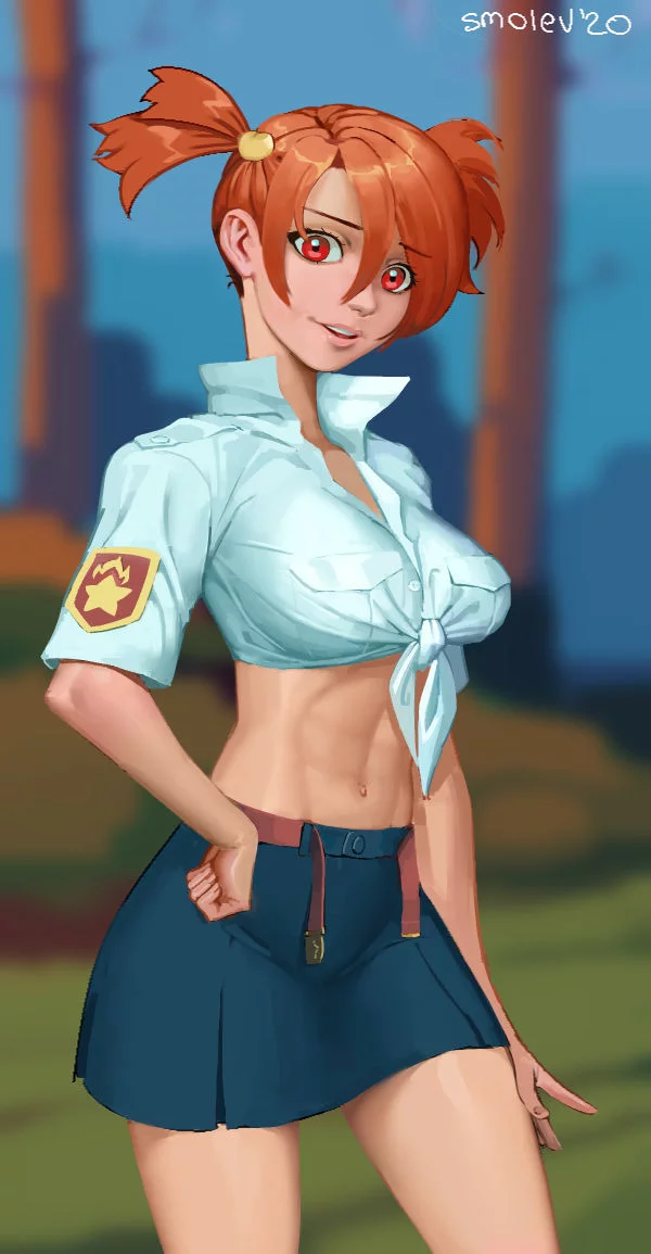 Pick your jaw up off the floor! ;) - Endless Summer (visual novel), Visual novel, Alisa Dvachevskaya, Max Smolev, Art, Fan art