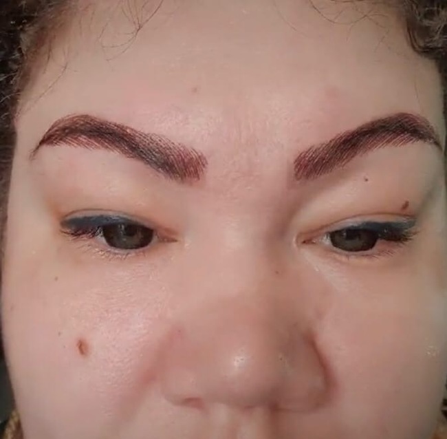 Eyebrows on Ali - Brows, Cosmetics, Longpost