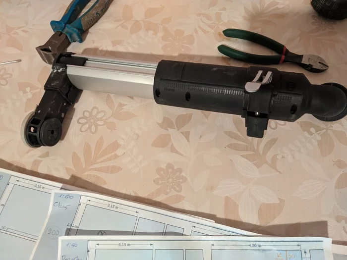 Conversion of BOSH GDE 16 Cyl to GDE 16 Plus - My, A vacuum cleaner, Building, Electrician, Puncher, Bosch, Rework, Longpost