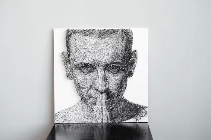Today marks 3 years since Chester Bennington left us. - My, Needlework without process, Art, Modern Art, Linkin park, Chester Bennington, Gratitude, Longpost