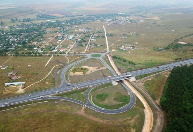 Four-lane traffic is open on Tavrida from Kerch to Simferopol - Crimea, Tavrida, Road, Kerch, Simferopol, Longpost