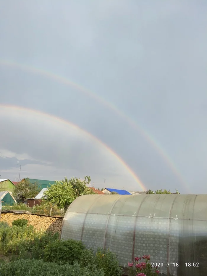 Double Rainbow - My, Double Rainbow, Nature