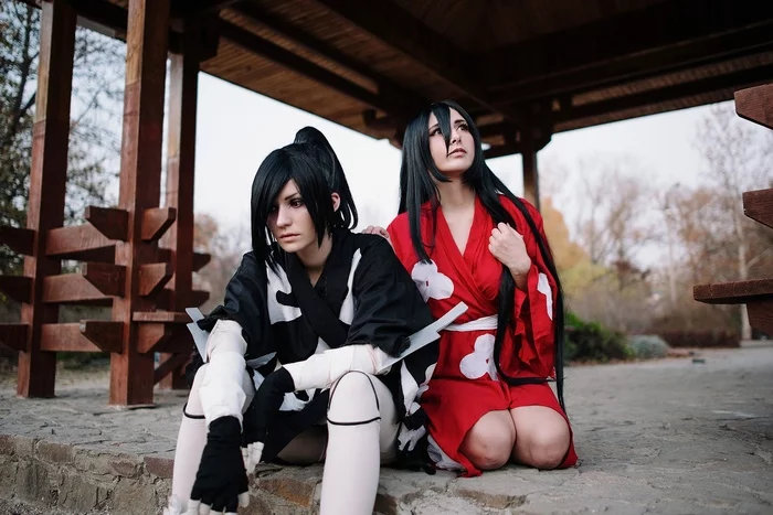 Dororo. Mio by Faritio. Hyakkimaru by Kida Sempai - My, Dororo, Mio, Hyakkimaru, Russian cosplay, Cosplay, Anime, Longpost