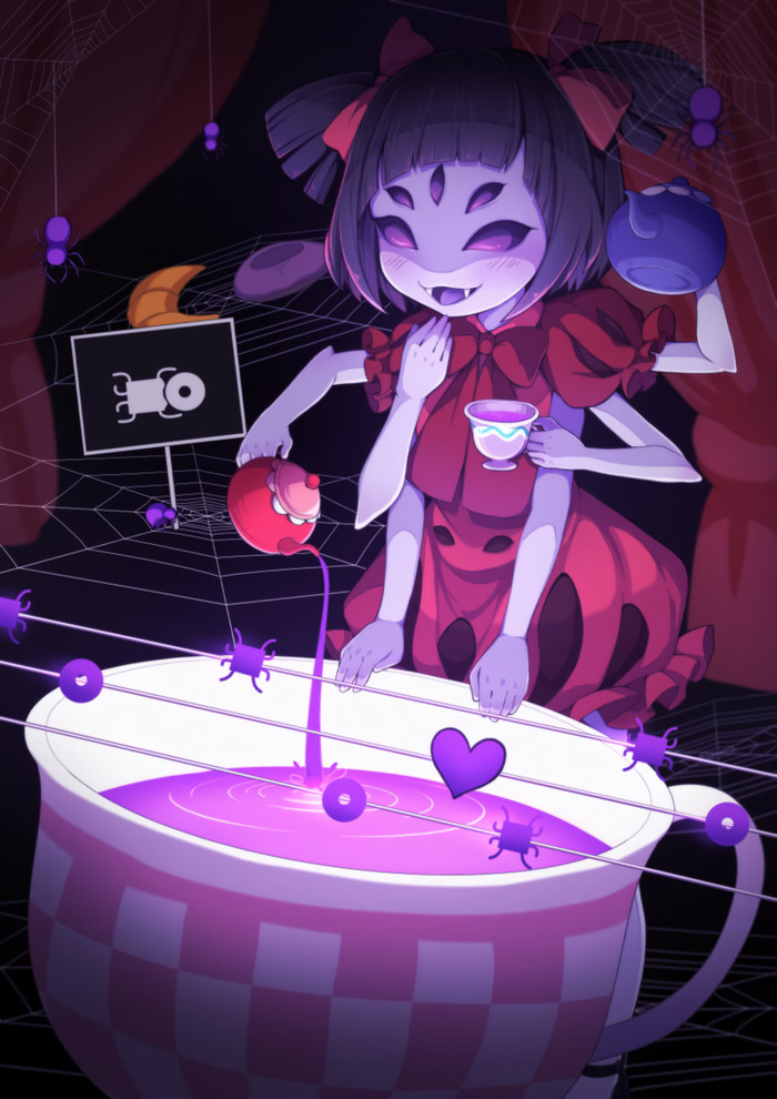   Undertale, Muffet, , 