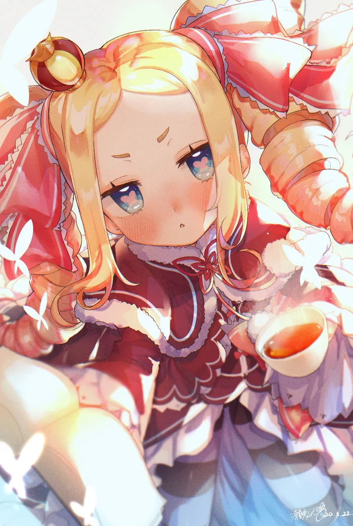 Best girl - Re:Zero Kara, Beatrice, Anime Art, Аниме