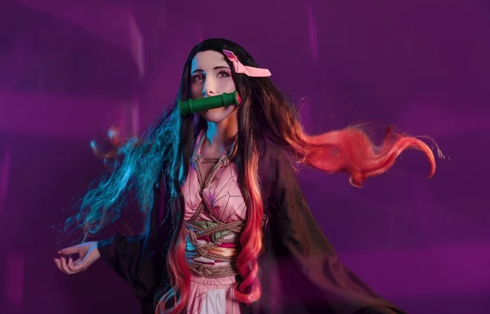 Kimetsu no Shibari by Faritio.Photo - Liberty world photo - Моё, Kimetsu no Yaiba, Nezuko Kamado, Shibari, Косплей, Длиннопост