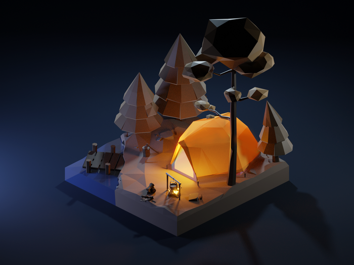     Low Poly Low poly, 3D,  , , , 