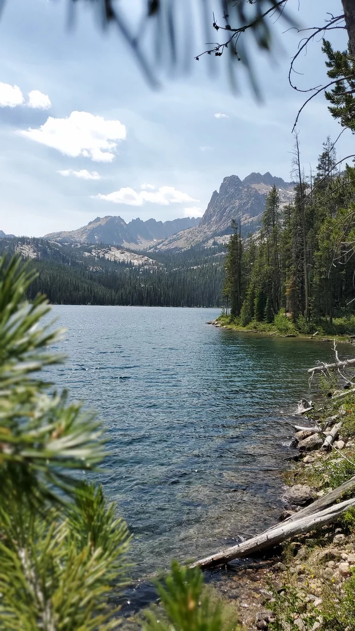 Sawtooth Mountains - My, The mountains, Lake, USA, Idaho, Hike, Travels, Video, Longpost