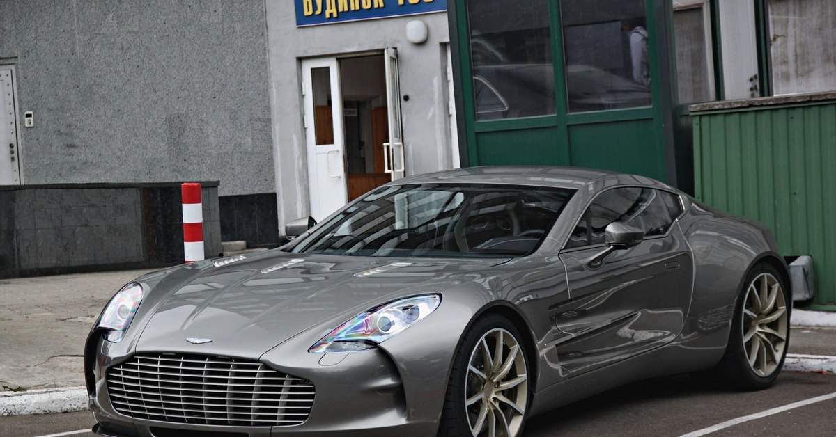 Машина за миллион в 2024 году. Aston Martin one-77 2009.